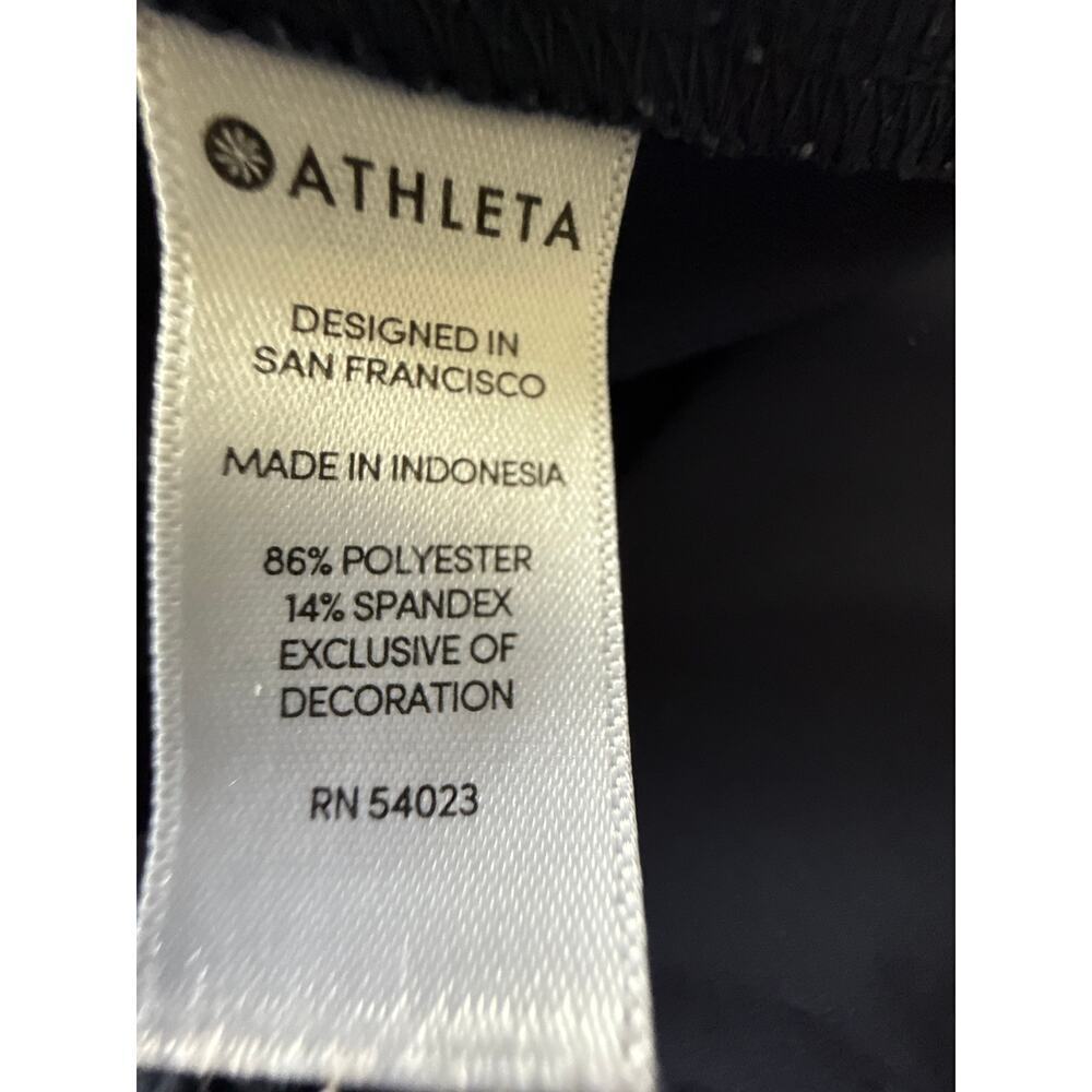 Athleta Chelsea Wide Leg Pants Navy Women’s Size 6 Style #792454 - Picture 11 of 12